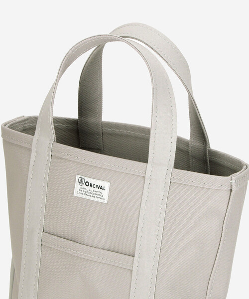 ORCIVAL（オーシバル）の「ORCIVAL | プリント キャンバストートバッグ 小 UNISEX（トートバッグ・レディース・グレー系その他/ホワイト系その他5・-）」の6枚目の写真