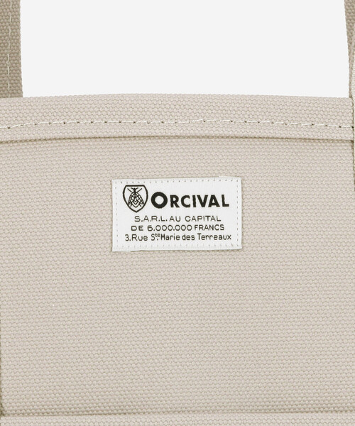 ORCIVAL（オーシバル）の「ORCIVAL | プリント キャンバストートバッグ 小 UNISEX（トートバッグ・レディース・グレー系その他/ホワイト系その他5・-）」の7枚目の写真