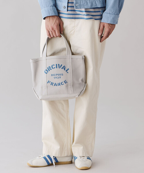 ORCIVAL（オーシバル）の「ORCIVAL | プリント キャンバストートバッグ 小 UNISEX（トートバッグ・レディース・グレー系その他/ホワイト系その他5・-）」の15枚目の写真