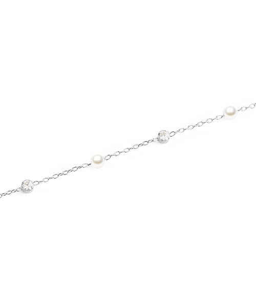 Daniel Wellington(ダニエルウェリントン)の「Pearl Bracelet パール ローズゴールド/ゴールド/シルバー(ブレスレット・レディース・ピンクゴールド/イエローゴールド/シルバー・ONE SIZE)」の5枚目の写真