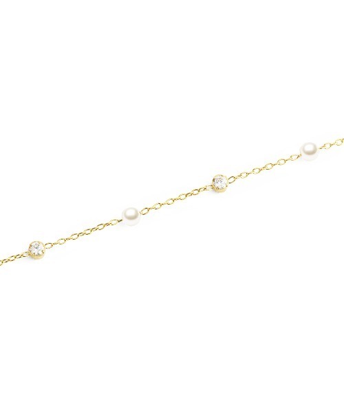 Daniel Wellington(ダニエルウェリントン)の「Pearl Bracelet パール ローズゴールド/ゴールド/シルバー(ブレスレット・レディース・ピンクゴールド/イエローゴールド/シルバー・ONE SIZE)」の6枚目の写真
