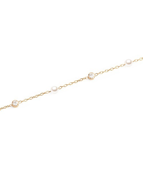 Daniel Wellington(ダニエルウェリントン)の「Pearl Bracelet パール ローズゴールド/ゴールド/シルバー(ブレスレット・レディース・ピンクゴールド/イエローゴールド/シルバー・ONE SIZE)」の10枚目の写真