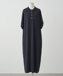 PUAL CE CIN（ピュアルセシン）の「ニットポロワンピース（ワンピース）」