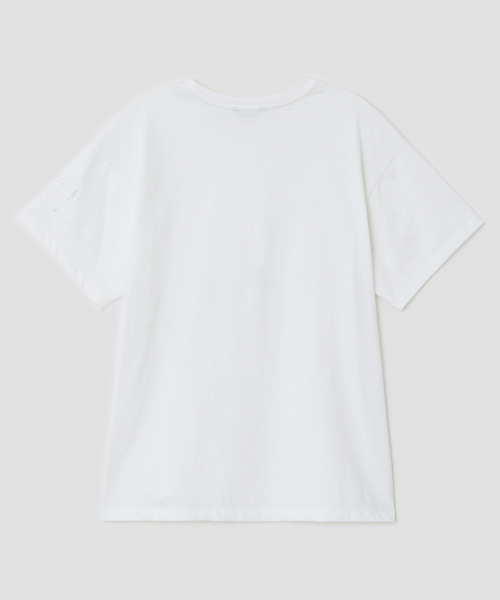TYPESERVICE（タイプサービス）の「Scattered Ruched Top [White]（Tシャツ/カットソー・レディース・その他・FREE）」の3枚目の写真