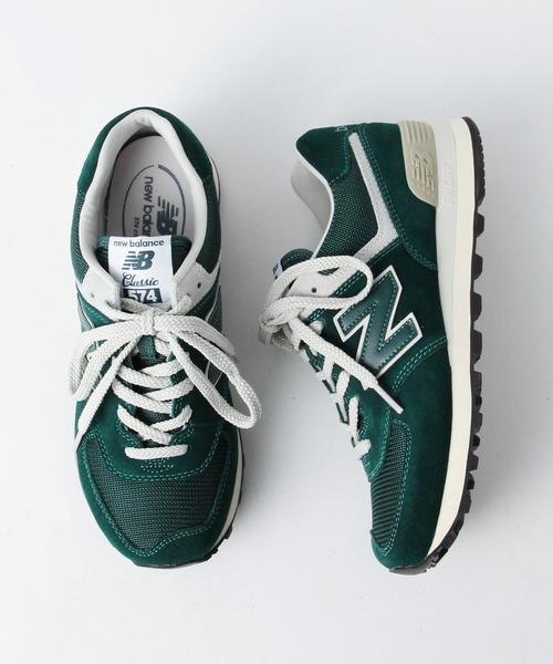 NEW BALANCE（ニューバランス）の「◆[ニューバランス]new balance ML574トーンカラースニーカー◆（スニーカー・レディース・ケリー/ベージュ/ブラック・24cm/22.5cm/23cm/24.5cm/23.5cm/25cm）」の3枚目の写真