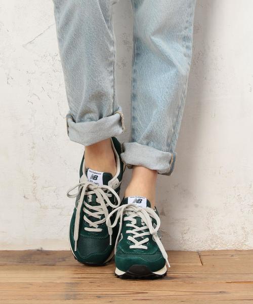 NEW BALANCE（ニューバランス）の「◆[ニューバランス]new balance ML574トーンカラースニーカー◆（スニーカー・レディース・ケリー/ベージュ/ブラック・24cm/22.5cm/23cm/24.5cm/23.5cm/25cm）」の16枚目の写真