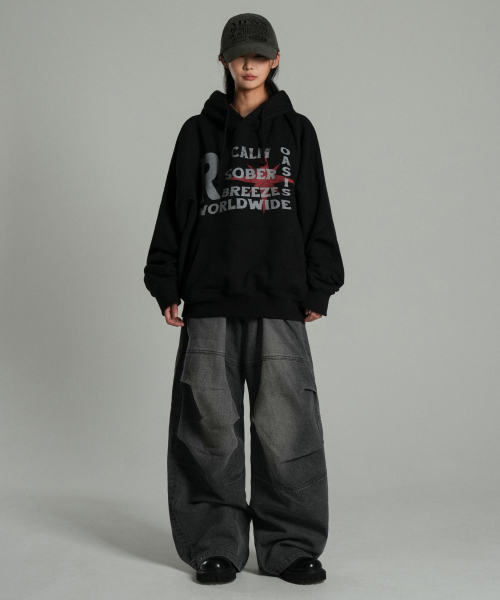 IDWS（アイドンワナセル）の「Refresh Point Hoodie Black（パーカー・レディース・その他・1/2）」の4枚目の写真