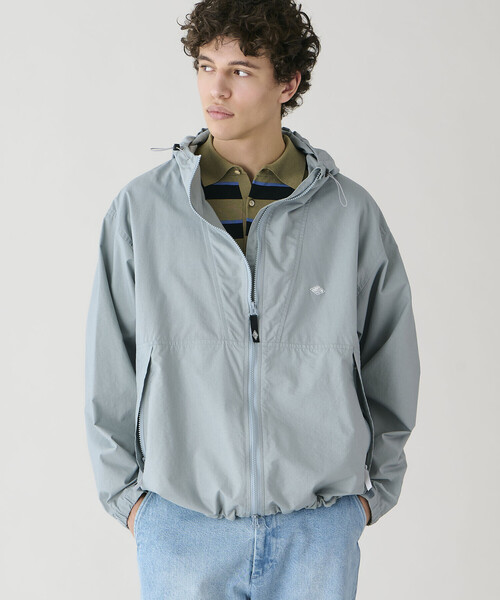 DANTON（ダントン）の「DANTON | スタナーナイロン フードショートジャケット MEN（ナイロンジャケット・メンズ・ブラック/オリーブ/グレー系その他・L/M）」の8枚目の写真