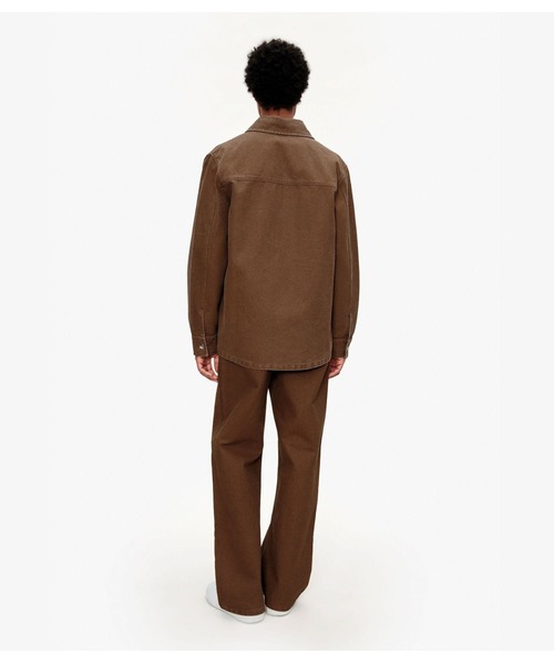 A.P.C.（アーペーセー）の「SURCHEMISE A BOUTONS-PRESSION（シャツ/ブラウス・メンズ・ブラウン系その他・M/L/S）」の3枚目の写真