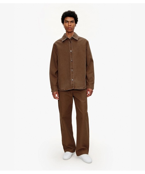 A.P.C.（アーペーセー）の「SURCHEMISE A BOUTONS-PRESSION（シャツ/ブラウス・メンズ・ブラウン系その他・M/L/S）」の4枚目の写真