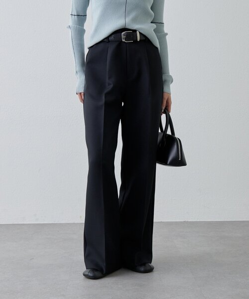 Lui's（ルイス）の「ストレッチツイルワイドパンツ（その他パンツ・レディース・ブラック/ダークグレー・36/38）」の11枚目の写真