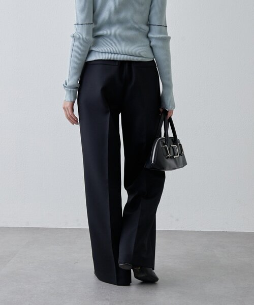 Lui's（ルイス）の「ストレッチツイルワイドパンツ（その他パンツ・レディース・ブラック/ダークグレー・36/38）」の14枚目の写真