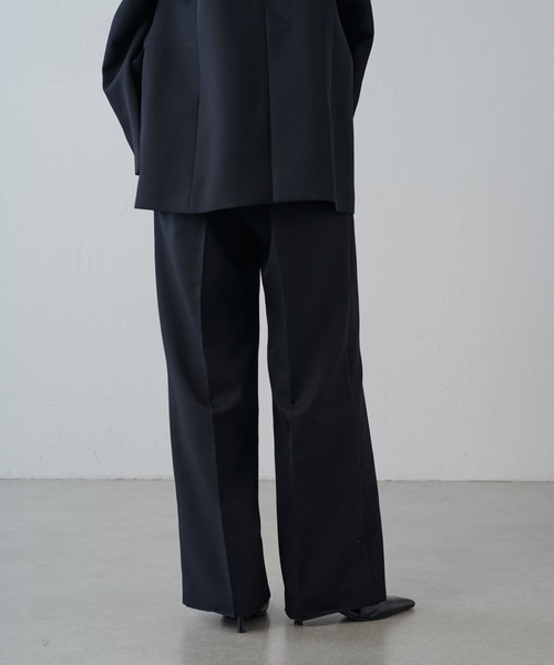 Lui's(ルイス)の「ストレッチツイルワイドパンツ(その他パンツ・レディース・ブラック/ダークグレー・36/38)」の14枚目の写真