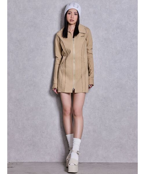 GYDA（ジェイダ）の「GG bijouニットCAP（ニットキャップ/ビーニー・レディース・オフホワイト/ブラック・FREE）」の15枚目の写真