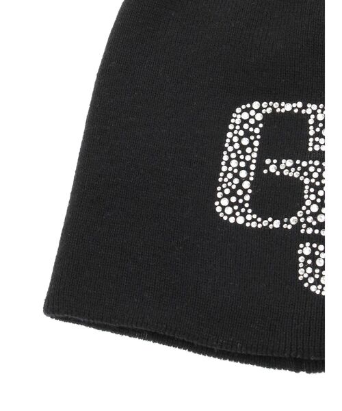 GYDA（ジェイダ）の「GG bijouニットCAP（ニットキャップ/ビーニー・レディース・オフホワイト/ブラック・FREE）」の18枚目の写真