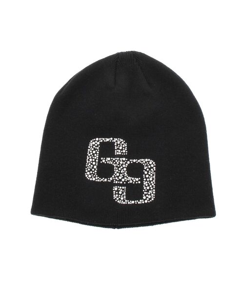 GYDA（ジェイダ）の「GG bijouニットCAP（ニットキャップ/ビーニー・レディース・オフホワイト/ブラック・FREE）」の21枚目の写真