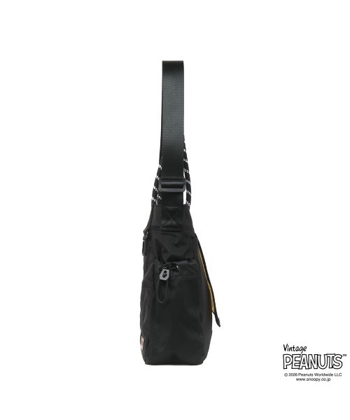 OUTDOOR PRODUCTS(アウトドアプロダクツ)の「2Way ポリエステル ロープショルダー PEANUTSコレクション スヌーピー(ショルダーバッグ・レディース・ライトグレー/ベージュ系その他/レオパード/ブラック・FREE)」の5枚目の写真