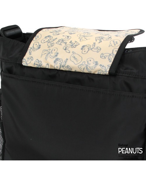 OUTDOOR PRODUCTS(アウトドアプロダクツ)の「2Way ポリエステル ロープショルダー PEANUTSコレクション スヌーピー(ショルダーバッグ・レディース・ライトグレー/ベージュ系その他/レオパード/ブラック・FREE)」の11枚目の写真
