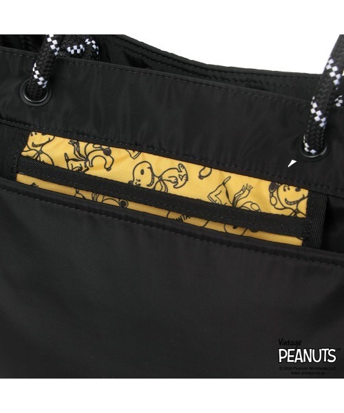 OUTDOOR PRODUCTS(アウトドアプロダクツ)の「2Way ポリエステル ロープショルダー PEANUTSコレクション スヌーピー(ショルダーバッグ・レディース・ライトグレー/ベージュ系その他/レオパード/ブラック・FREE)」の12枚目の写真