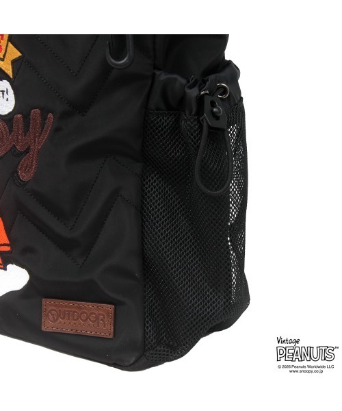 OUTDOOR PRODUCTS(アウトドアプロダクツ)の「2Way ポリエステル ロープショルダー PEANUTSコレクション スヌーピー(ショルダーバッグ・レディース・ライトグレー/ベージュ系その他/レオパード/ブラック・FREE)」の13枚目の写真