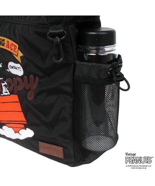 OUTDOOR PRODUCTS(アウトドアプロダクツ)の「2Way ポリエステル ロープショルダー PEANUTSコレクション スヌーピー(ショルダーバッグ・レディース・ライトグレー/ベージュ系その他/レオパード/ブラック・FREE)」の14枚目の写真