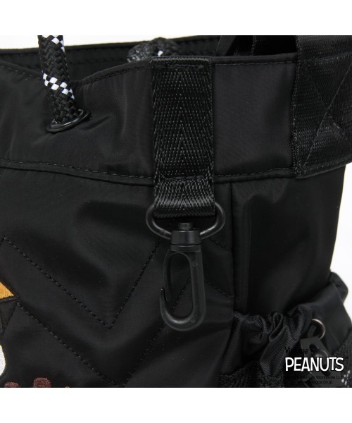OUTDOOR PRODUCTS(アウトドアプロダクツ)の「2Way ポリエステル ロープショルダー PEANUTSコレクション スヌーピー(ショルダーバッグ・レディース・ライトグレー/ベージュ系その他/レオパード/ブラック・FREE)」の16枚目の写真