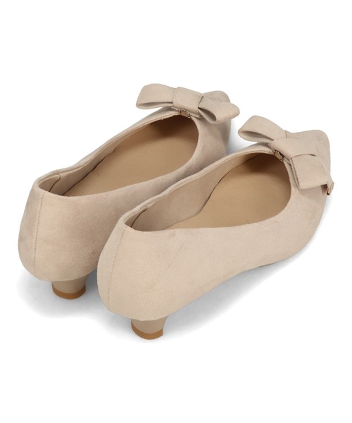 WA ORiental TRaffic（ダブルエーオリエンタルトラフィック）の「2way リボン ミドル ヒール パンプス /62108（パンプス・レディース・ベージュ/ブラック/ピンク・39/38/37/36/35/40）」の14枚目の写真