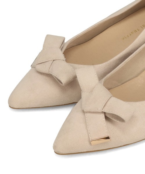 WA ORiental TRaffic（ダブルエーオリエンタルトラフィック）の「2way リボン ミドル ヒール パンプス /62108（パンプス・レディース・ベージュ/ブラック/ピンク・39/38/37/36/35/40）」の13枚目の写真