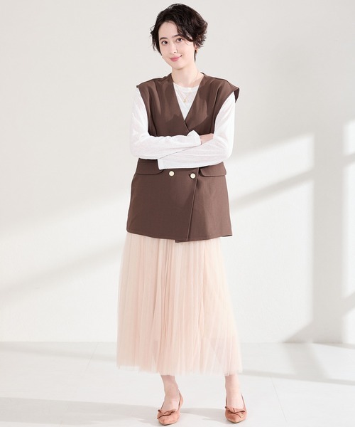 WA ORiental TRaffic（ダブルエーオリエンタルトラフィック）の「2way リボン ミドル ヒール パンプス /62108（パンプス・レディース・ベージュ/ブラック/ピンク・39/38/37/36/35/40）」の9枚目の写真