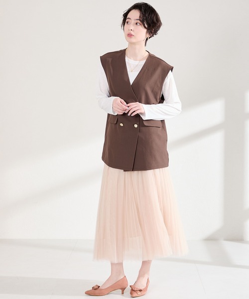 WA ORiental TRaffic（ダブルエーオリエンタルトラフィック）の「2way リボン ミドル ヒール パンプス /62108（パンプス・レディース・ベージュ/ブラック/ピンク・39/38/37/36/35/40）」の11枚目の写真