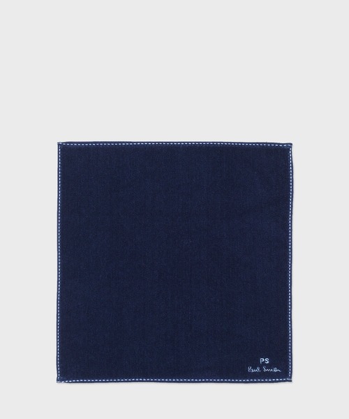 PS Paul Smith(ピーエスポールスミス)の「PS Paul Smith タオルハンカチ【553361 THANK】(ハンカチ/ハンドタオル・メンズ・ネイビー/ダークグリーン/ブラック・FREE)」の3枚目の写真