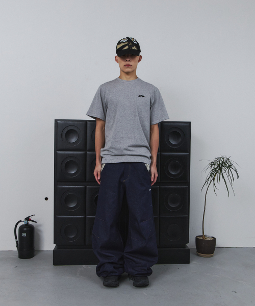 TANSANMAGNESIUM（タンサン マグネシウム）の「ポニーアップリケTシャツ (グレー)（Tシャツ/カットソー・レディース・その他・1/2/3/4）」の14枚目の写真