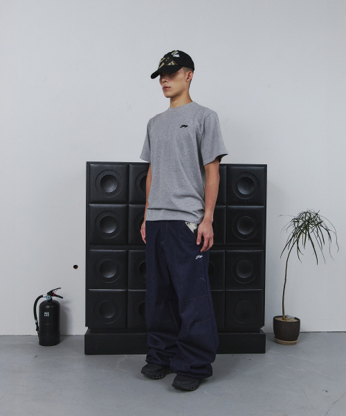 TANSANMAGNESIUM（タンサン マグネシウム）の「ポニーアップリケTシャツ (グレー)（Tシャツ/カットソー・レディース・その他・1/2/3/4）」の15枚目の写真