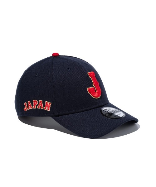 NEW ERA(ニューエラ)の「NEW ERA 940 J LOGO SIDE JAPAN / ニューエラ(キャップ・レディース・クリーム/ネイビー・FREE)」の1枚目の写真