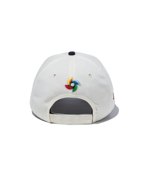 NEW ERA(ニューエラ)の「NEW ERA 940 J LOGO SIDE JAPAN / ニューエラ(キャップ・レディース・クリーム/ネイビー・FREE)」の6枚目の写真