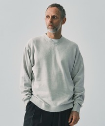 ATON（エイトン）の「【ATON / エイトン】LINEN SHORT FUR V-NECK SWEATER（ニット/セーター）」