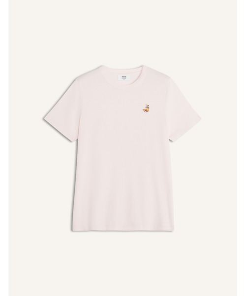 Maison Kitsune(メゾンキツネ)の「DREAMING FOX REGULAR TEE-SHIRT(Tシャツ/カットソー・レディース・ベビーピンク/ホワイト・XS/S/M/L/XL)」の14枚目の写真