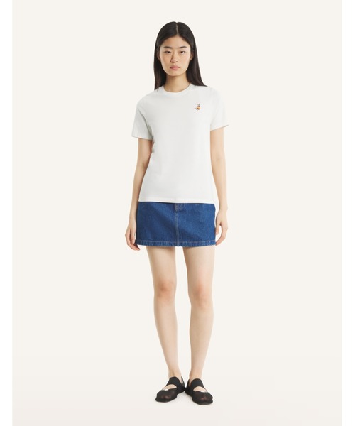 Maison Kitsune(メゾンキツネ)の「DREAMING FOX REGULAR TEE-SHIRT(Tシャツ/カットソー・レディース・ベビーピンク/ホワイト・XS/S/M/L/XL)」の11枚目の写真