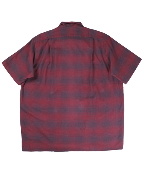 INDIVIDUALIZED SHIRTS（インディビジュアライズドシャツ）の「【SE1】【INDIVIDUALIZED SHIRTS/インディビジュアライズドシャツ】 CUSTOM CAMPCOLLAROMBRE CHECK SS SHIRT（シャツ/ブラウス・メンズ・Red・M）」の11枚目の写真