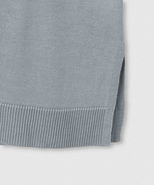 Mac-House(マックハウス)の「FreeNature トッパーカーディガン&Tシャツアンサンブル(ニット/セーター・レディース・ブラック/グレー/グレイッシュベージュ/ライトブルー・L/M)」の14枚目の写真