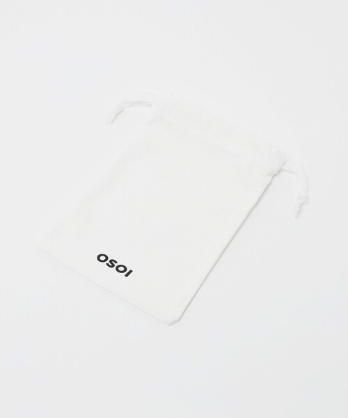 UNITED ARROWS（ユナイテッドアローズ）の「【別注】＜OSOI＞スタッズ ハーフウォレット（財布・レディース・レッド/ブラック・FREE）」の11枚目の写真