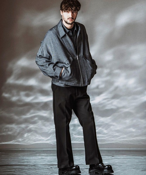 NO ID.（ノーアイディ）の「【NO ID.】Wide Leg Pants / ワイドレッグトラウザーズ（その他パンツ・メンズ・ブラック/グレー・2/1）」の10枚目の写真