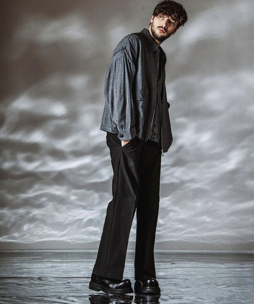 NO ID.（ノーアイディ）の「【NO ID.】Wide Leg Pants / ワイドレッグトラウザーズ（その他パンツ・メンズ・ブラック/グレー・2/1）」の13枚目の写真