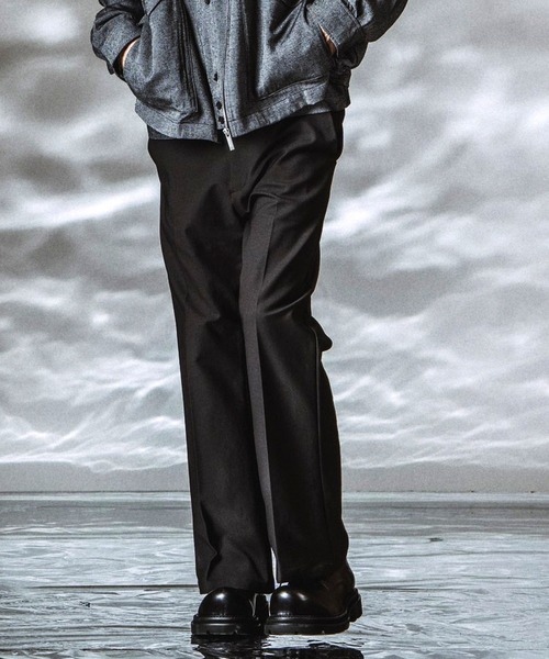 NO ID.（ノーアイディ）の「【NO ID.】Wide Leg Pants / ワイドレッグトラウザーズ（その他パンツ・メンズ・ブラック/グレー・2/1）」の16枚目の写真