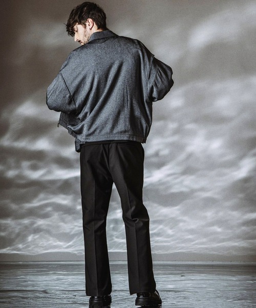 NO ID.（ノーアイディ）の「【NO ID.】Wide Leg Pants / ワイドレッグトラウザーズ（その他パンツ・メンズ・ブラック/グレー・2/1）」の15枚目の写真