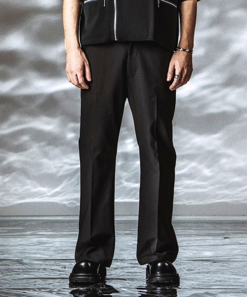 NO ID.（ノーアイディ）の「【NO ID.】Wide Leg Pants / ワイドレッグトラウザーズ（その他パンツ・メンズ・ブラック/グレー・2/1）」の18枚目の写真