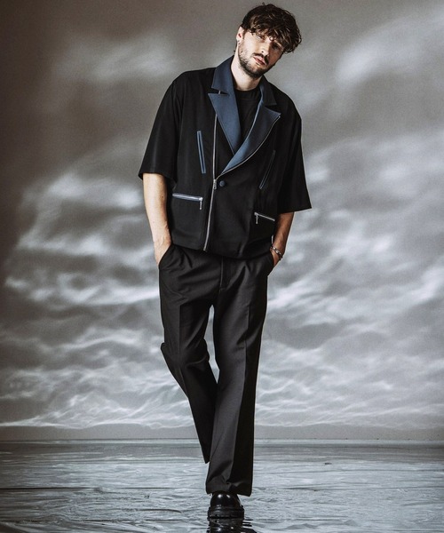 NO ID.（ノーアイディ）の「【NO ID.】Wide Leg Pants / ワイドレッグトラウザーズ（その他パンツ・メンズ・ブラック/グレー・2/1）」の21枚目の写真