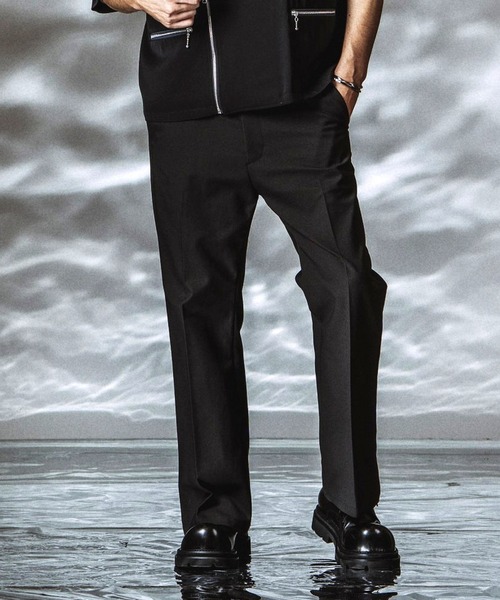 NO ID.（ノーアイディ）の「【NO ID.】Wide Leg Pants / ワイドレッグトラウザーズ（その他パンツ・メンズ・ブラック/グレー・2/1）」の19枚目の写真