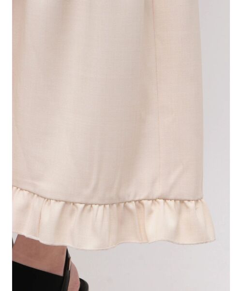 EATME(イートミー)の「コルセットライクティアードワンピース(ワンピース・レディース・レッド/ブラック/アイボリー・MEDIUM/SMALL)」の14枚目の写真