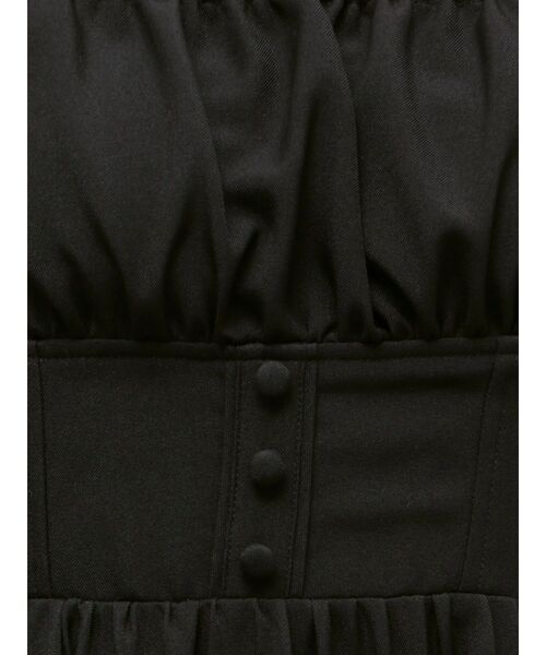 EATME(イートミー)の「コルセットライクティアードワンピース(ワンピース・レディース・レッド/ブラック/アイボリー・MEDIUM/SMALL)」の12枚目の写真